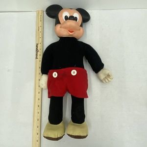 Classic Black and Red Plush Toy
